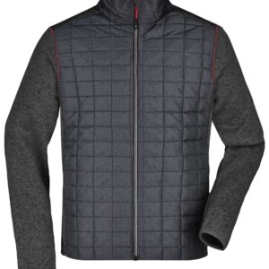 Daiber Men's Knitted Hybrid Jacket bedrukken