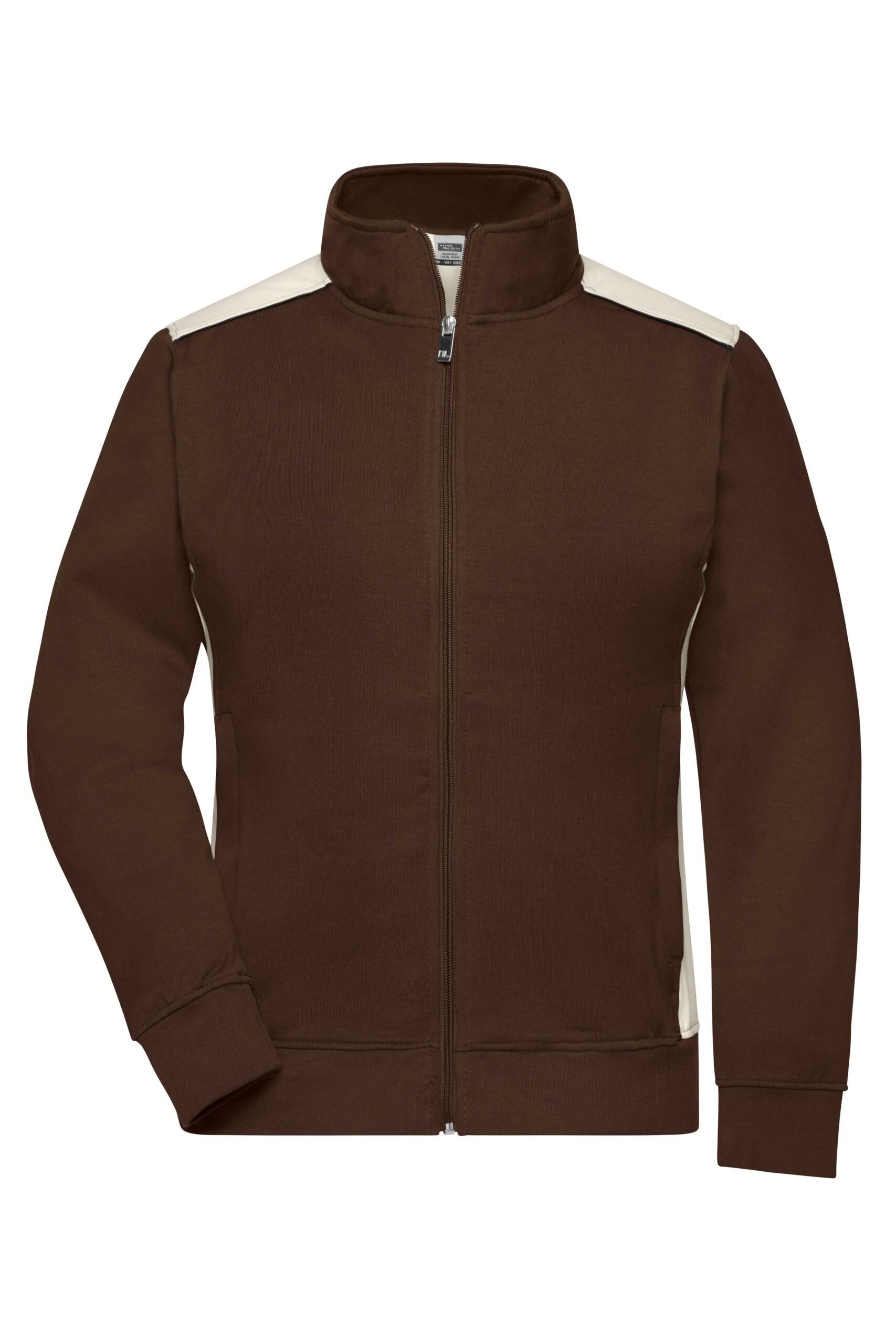 Daiber Ladies' Workwear Sweat Jacket - COLOR - bedrukken - Afbeelding 2