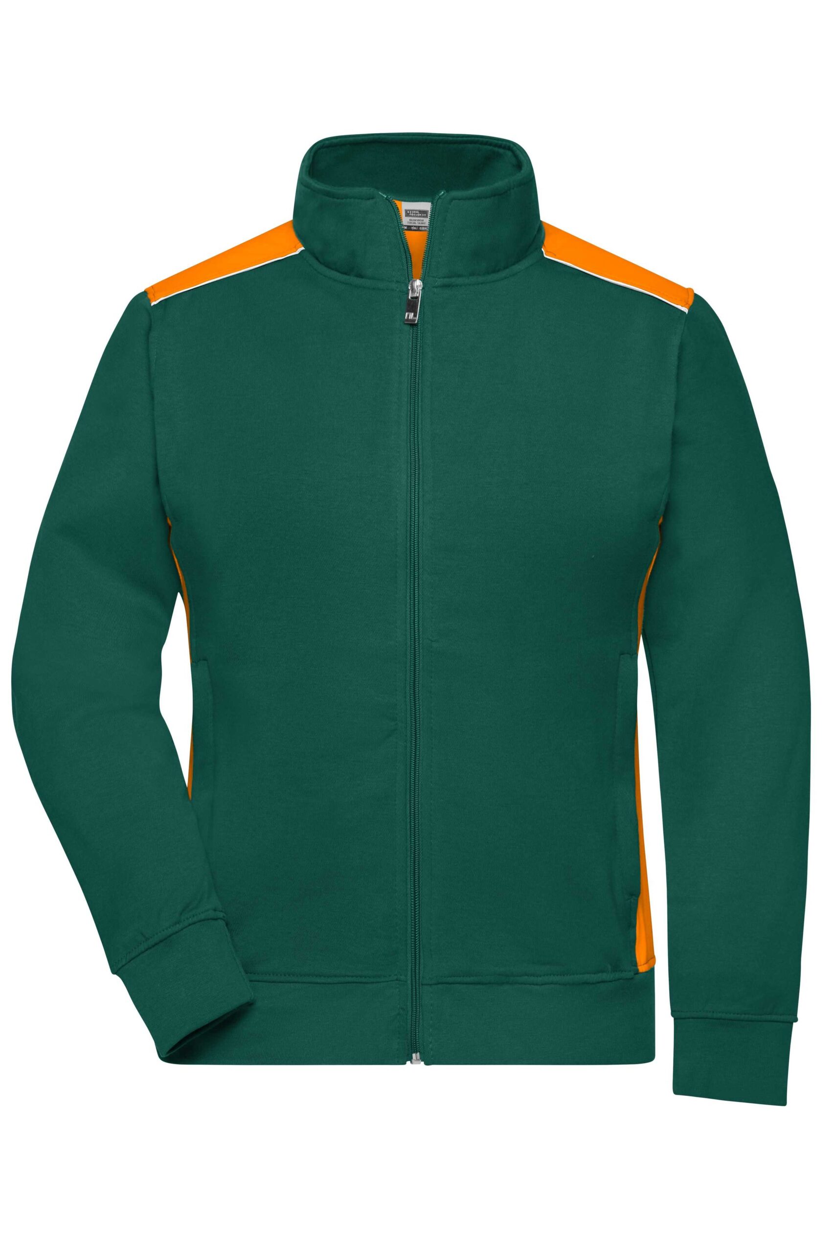 Daiber Ladies' Workwear Sweat Jacket - COLOR - bedrukken - Afbeelding 4