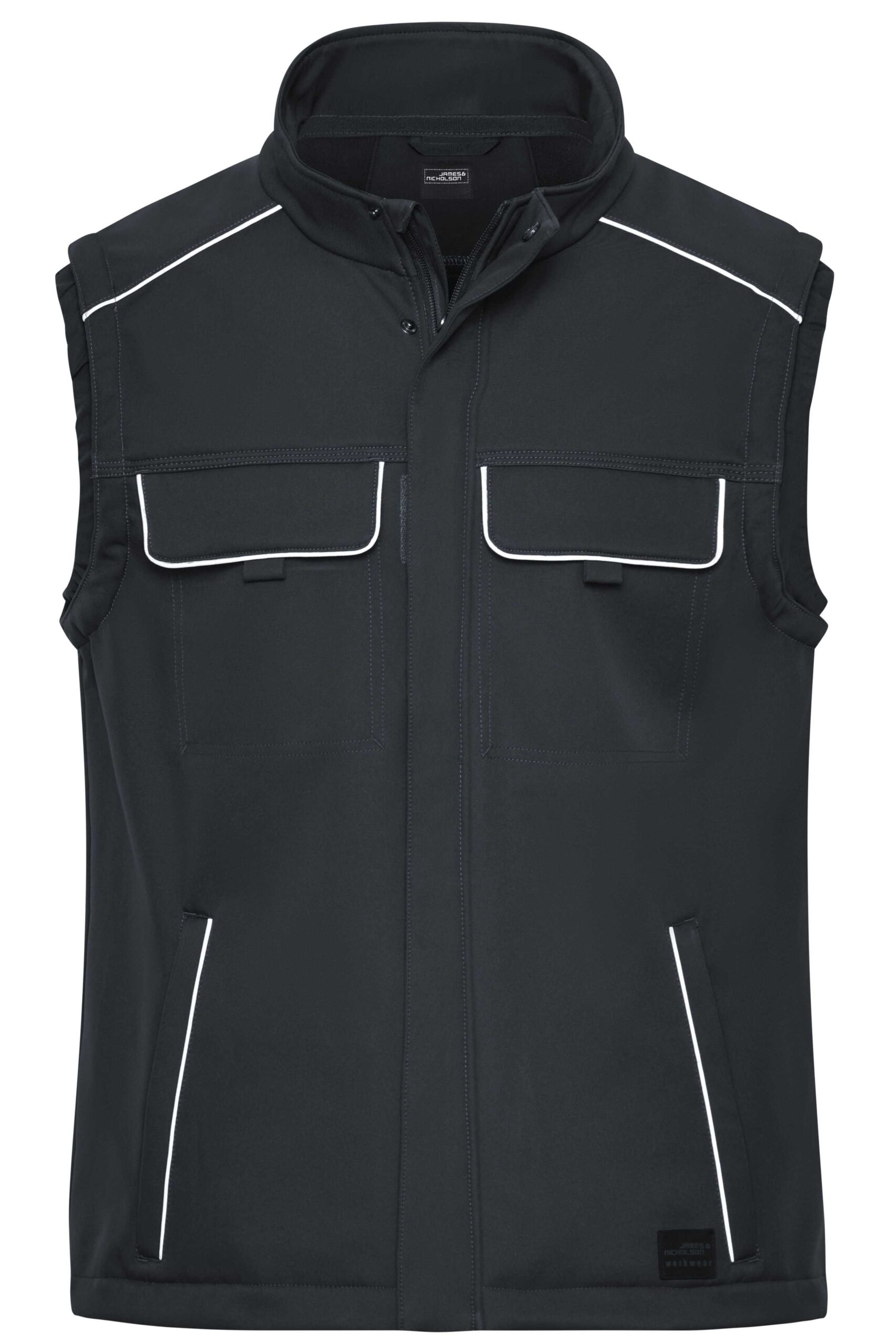 Daiber Workwear Softshell Vest - SOLID - bedrukken - Afbeelding 2
