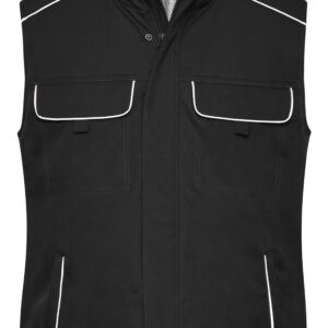 Daiber Workwear Softshell Padded Vest - SOLID - bedrukken