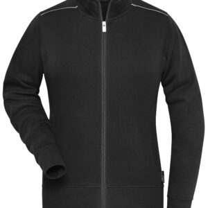 Daiber Ladies' Workwear Sweat Jacket - SOLID - bedrukken