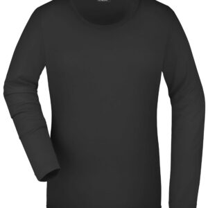 Daiber Ladies' Stretch Shirt Long-Sleeved bedrukken