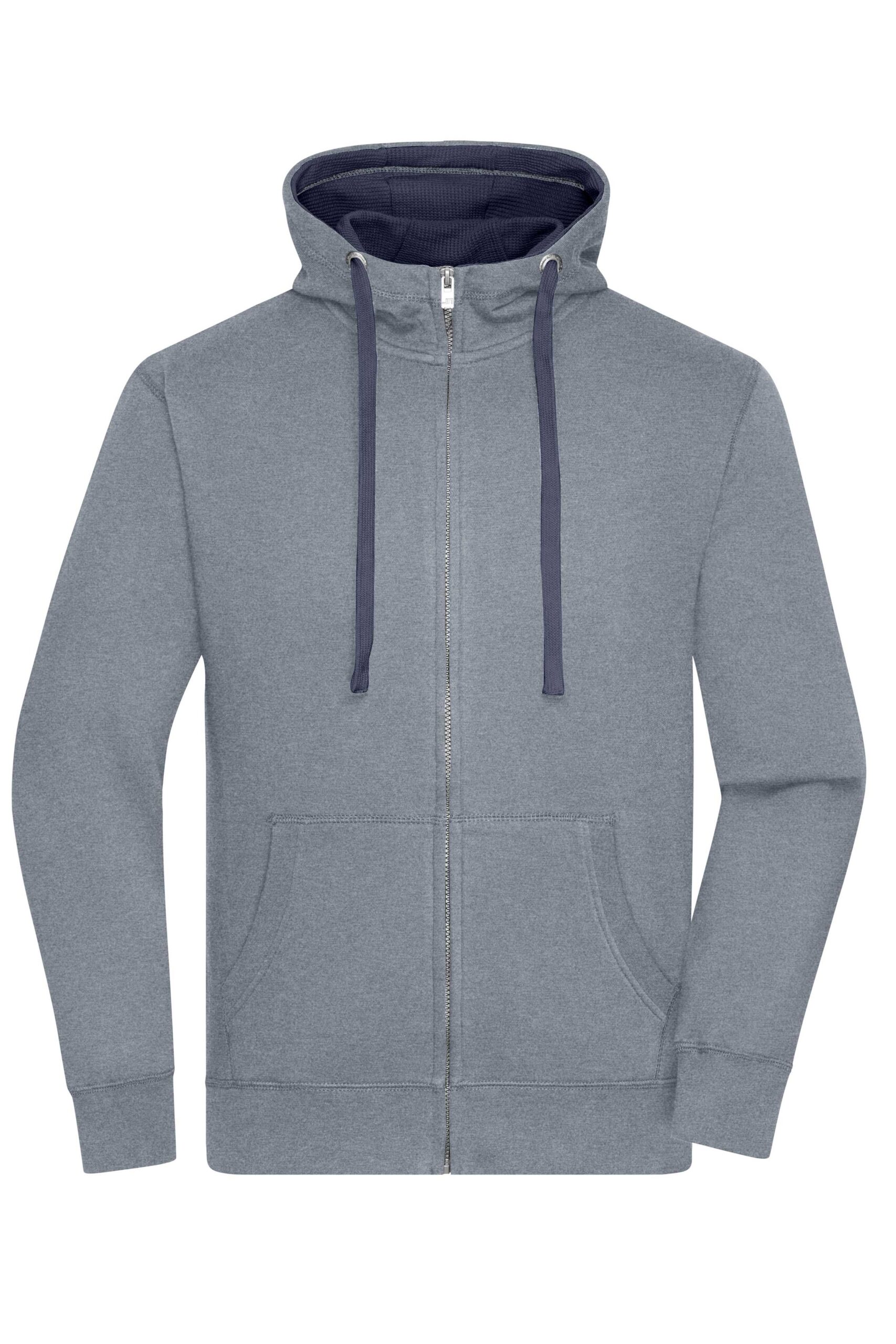 Daiber Men's Lifestyle Zip-Hoody bedrukken - Afbeelding 4
