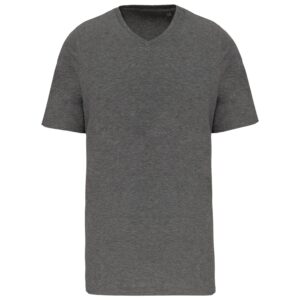 Kariban Heren-t-shirt Supima® V-hals korte mouwen bedrukken