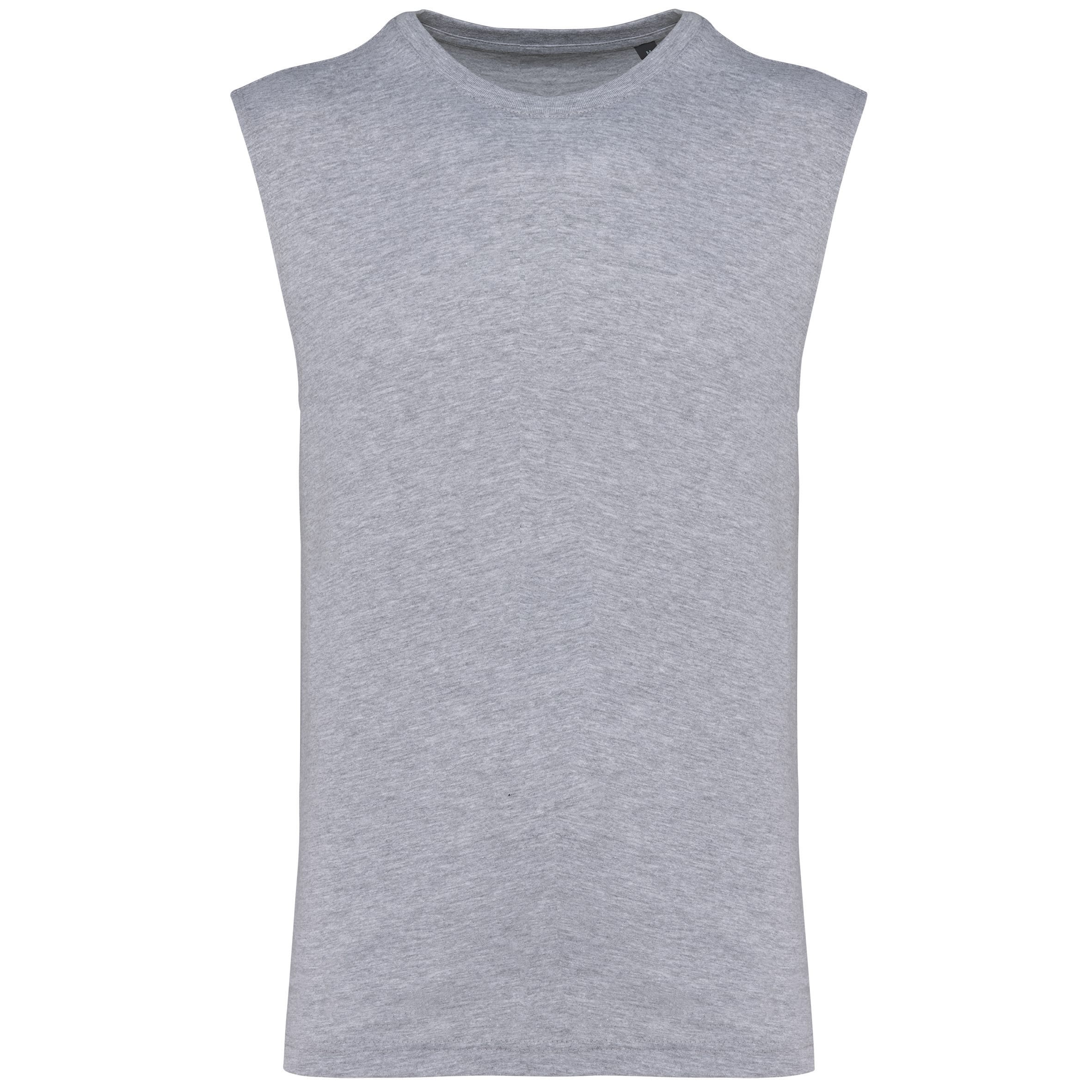 Kariban Mouwloos heren T-shirt Bio 150 IC bedrukken - Afbeelding 3