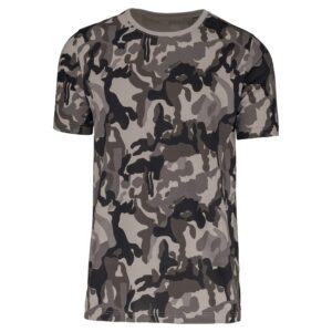 Kariban T-shirt camo korte mouwen bedrukken