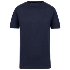 Kariban Bio T-shirt kraag met onafgewerkte rand korte mouwen bedrukken
