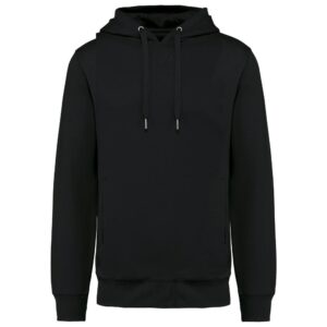Kariban Ecologische uniseks sweater met capuchon bedrukken