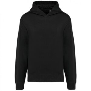 Kariban Oversized fleece sweater met capuchon bedrukken