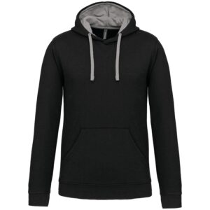 Kariban Sweater met contrasterende capuchon bedrukken