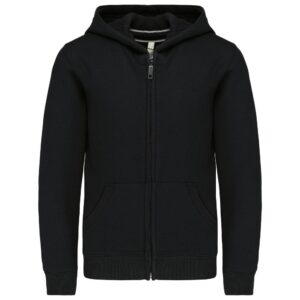 Kariban Kinder sweatvest met capuchon bedrukken