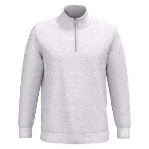 Kariban Sweater met ritskraag bedrukken