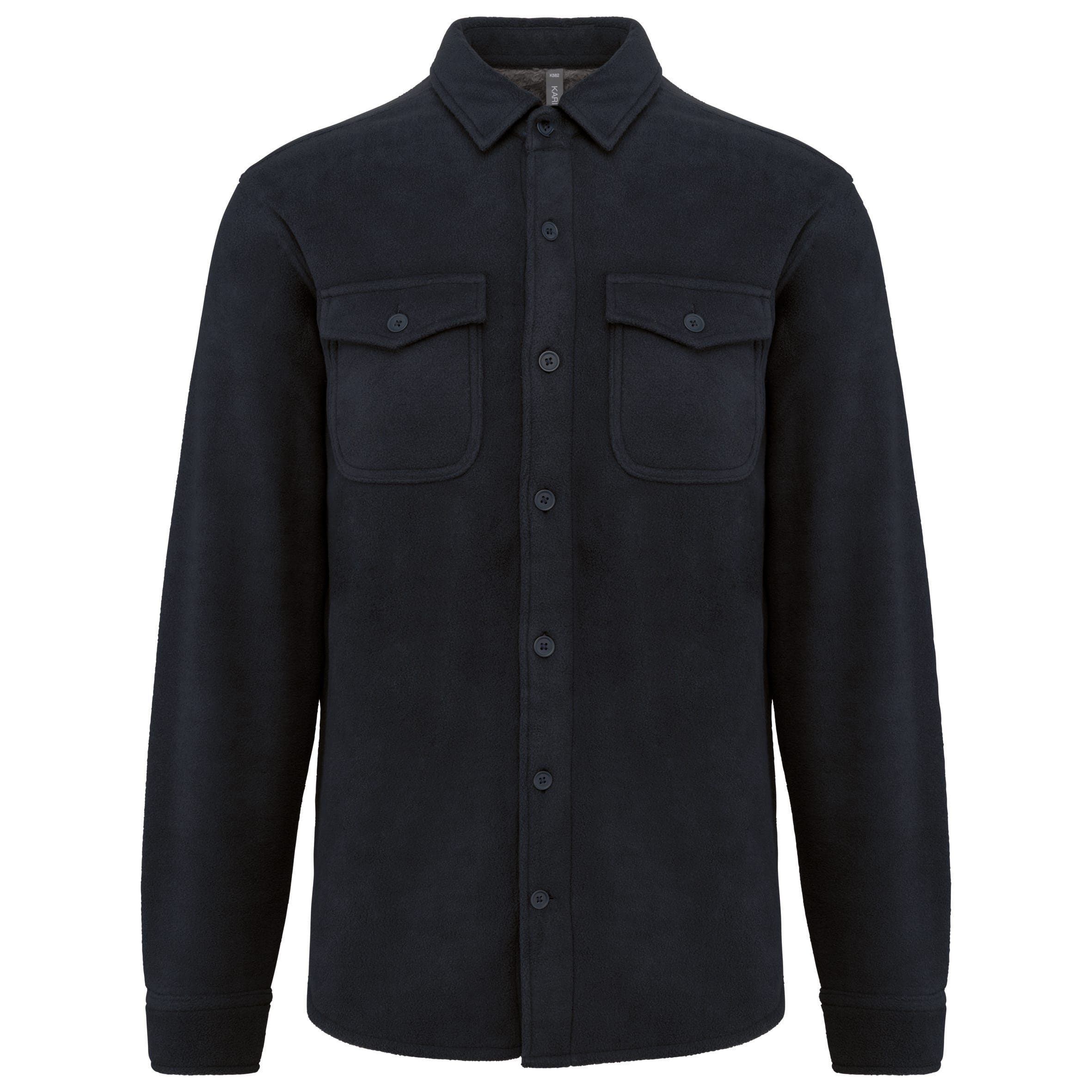 Kariban Overshirt van fleece met sherpavoering bedrukken - Afbeelding 2