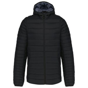Kariban Men's lightweight hooded padded jacket bedrukken