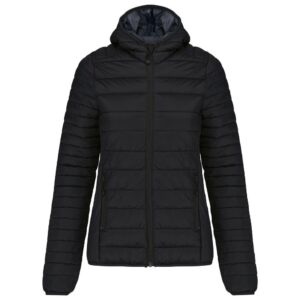 Kariban Ladies' lightweight hooded padded jacket bedrukken