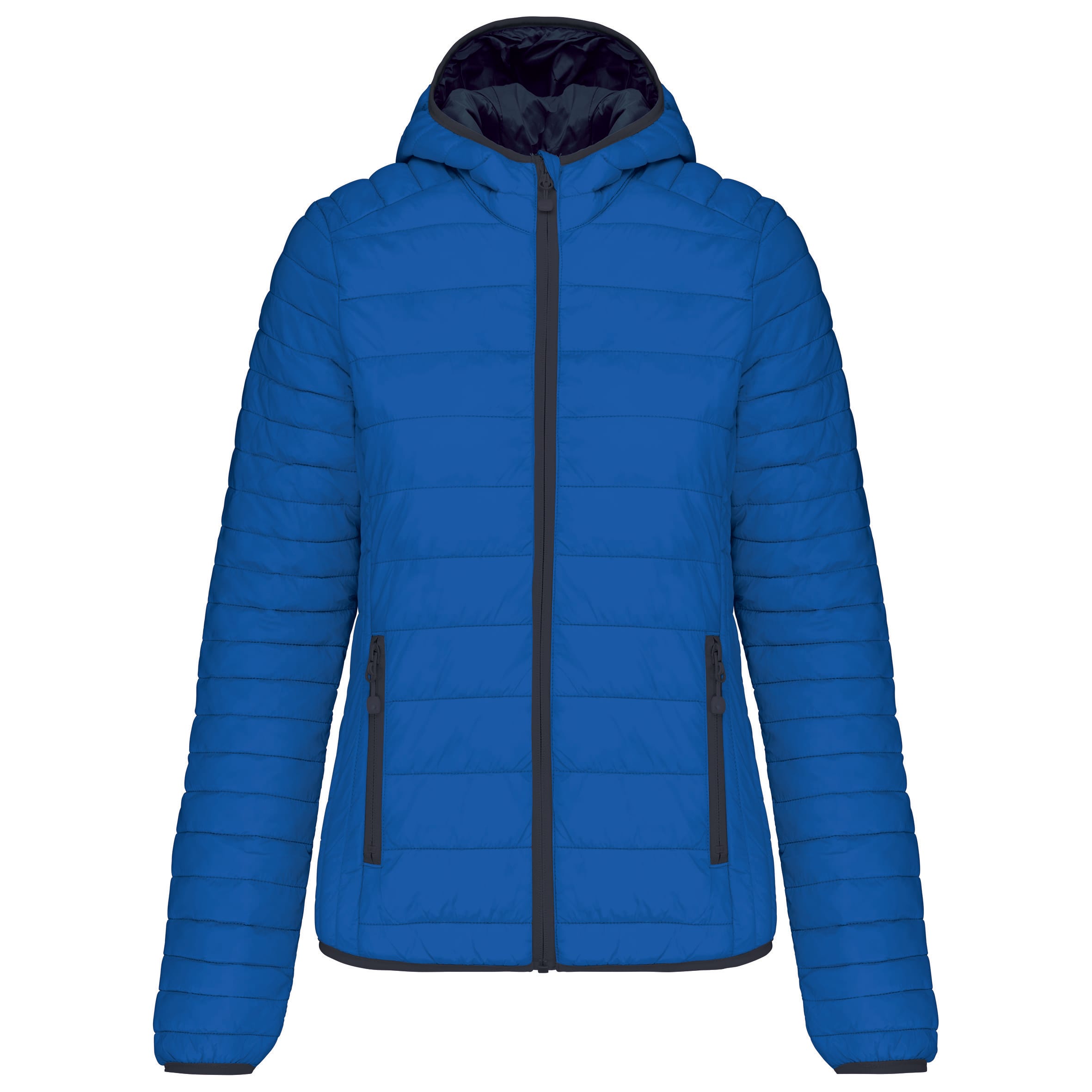 Kariban Ladies' lightweight hooded padded jacket bedrukken - Afbeelding 3