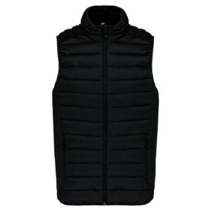 Kariban Men’s lightweight sleeveless down jacket bedrukken