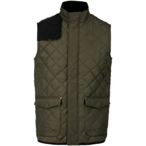 Kariban Gewatteerde herenbodywarmer bedrukken