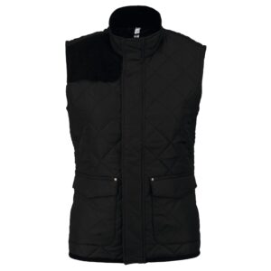 Kariban Gewatteerde damesbodywarmer bedrukken