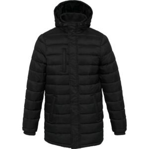 Kariban Lichte herenparka met capuchon bedrukken