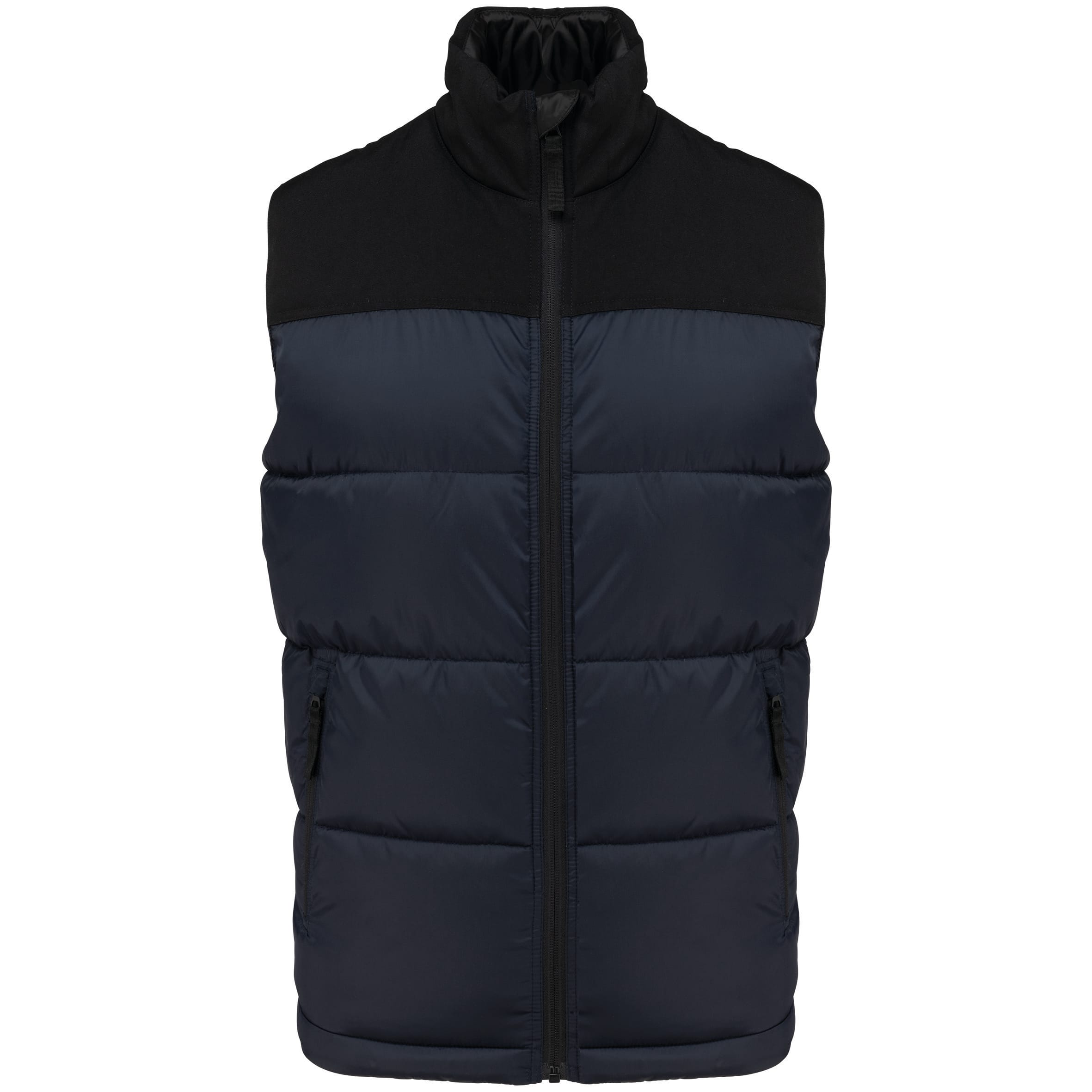 Kariban Tweekleurige gewatteerde bodywarmer uniseks bedrukken - Afbeelding 2