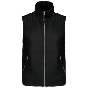 Kariban Met fleece gevoerde bodywarmer heren bedrukken