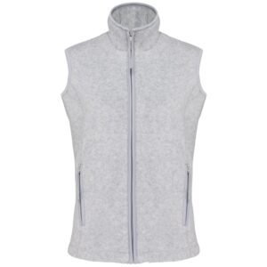 Kariban Bodywarmer van microfleece dames bedrukken