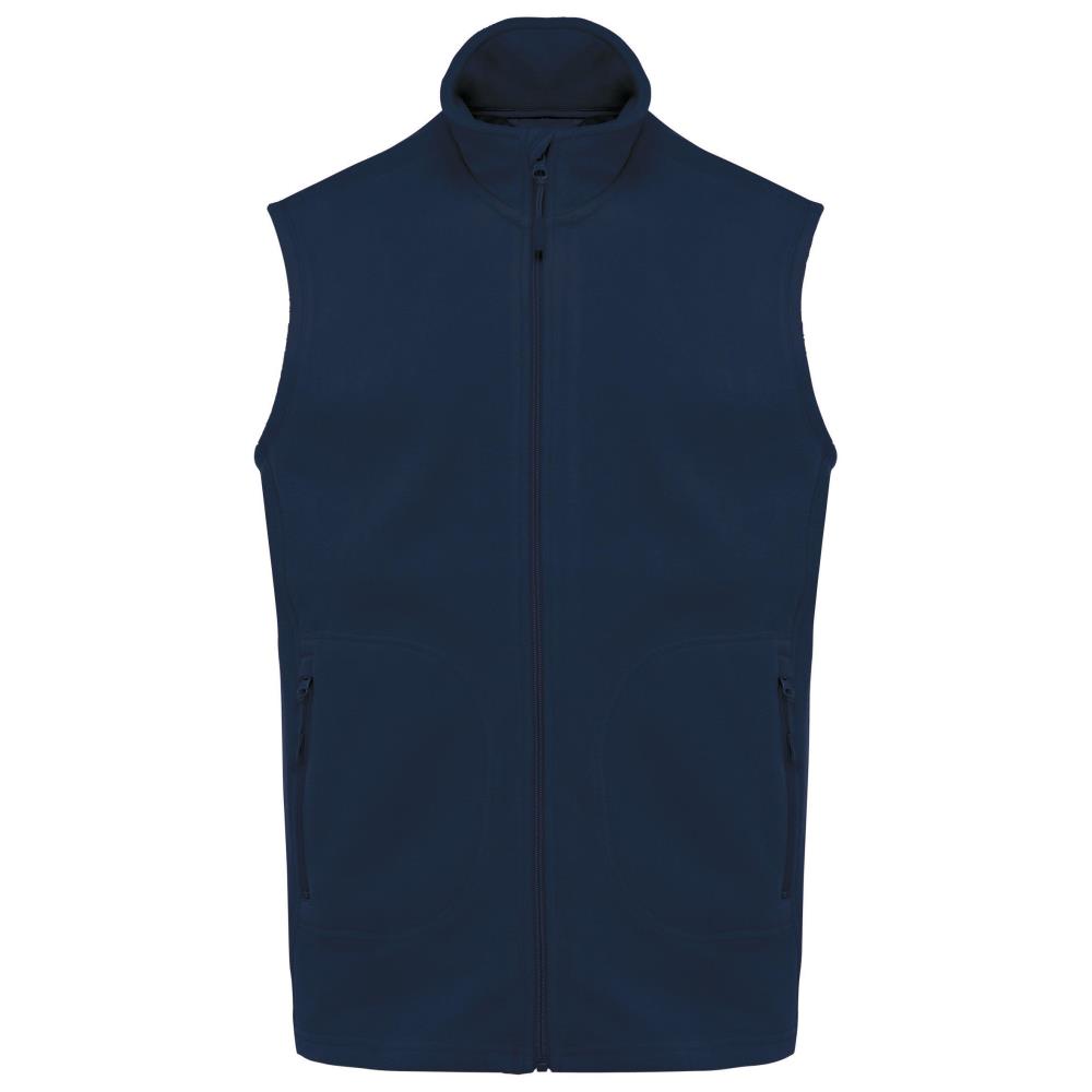Kariban Ecologische uniseks bodywarmer van microfleece bedrukken - Afbeelding 2