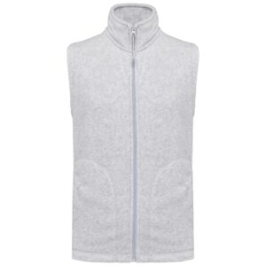 Kariban Bodywarmer van microfleece heren bedrukken