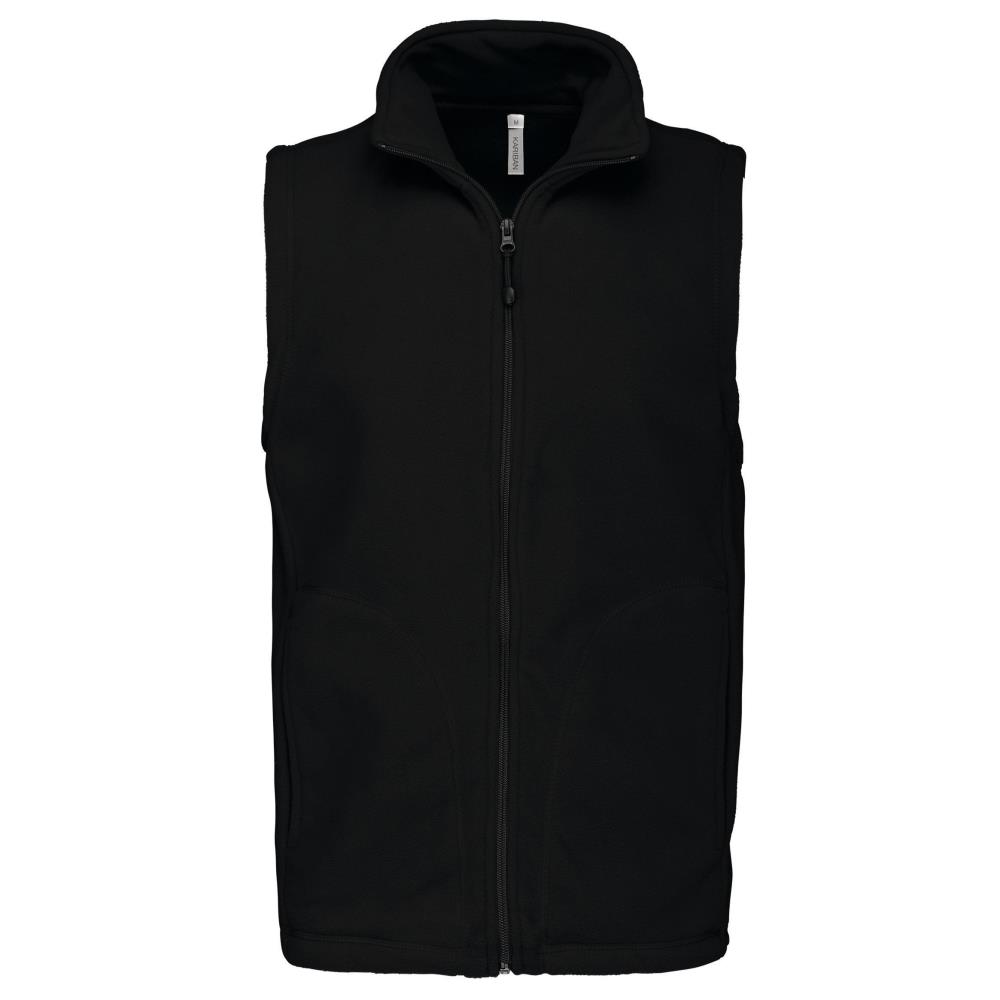 Kariban Bodywarmer van microfleece heren bedrukken - Afbeelding 3