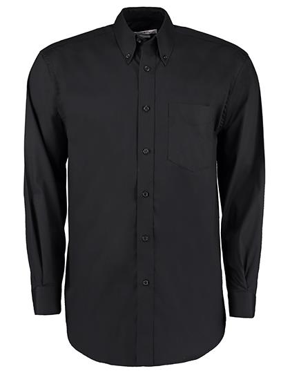 Kustom Kit Men´s Classic Fit Premium Oxford Shirt Long Sleeve bedrukken - Afbeelding 2