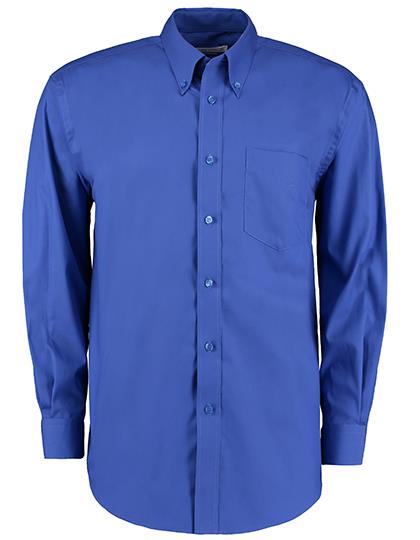 Kustom Kit Men´s Classic Fit Premium Oxford Shirt Long Sleeve bedrukken - Afbeelding 4