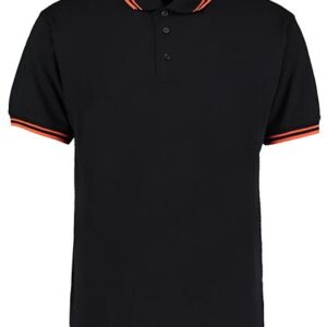 Kustom Kit Classic Fit Tipped Collar Polo bedrukken