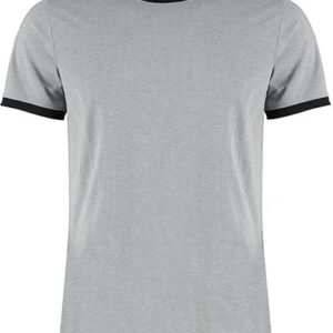 Kustom Kit Fashion Fit Ringer Tee bedrukken