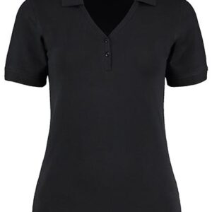 Kustom Kit Regular Fit Comfortec® V Neck Polo bedrukken