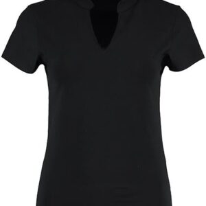 Kustom Kit Women`s Regular Fit Mandarin Collar Top bedrukken
