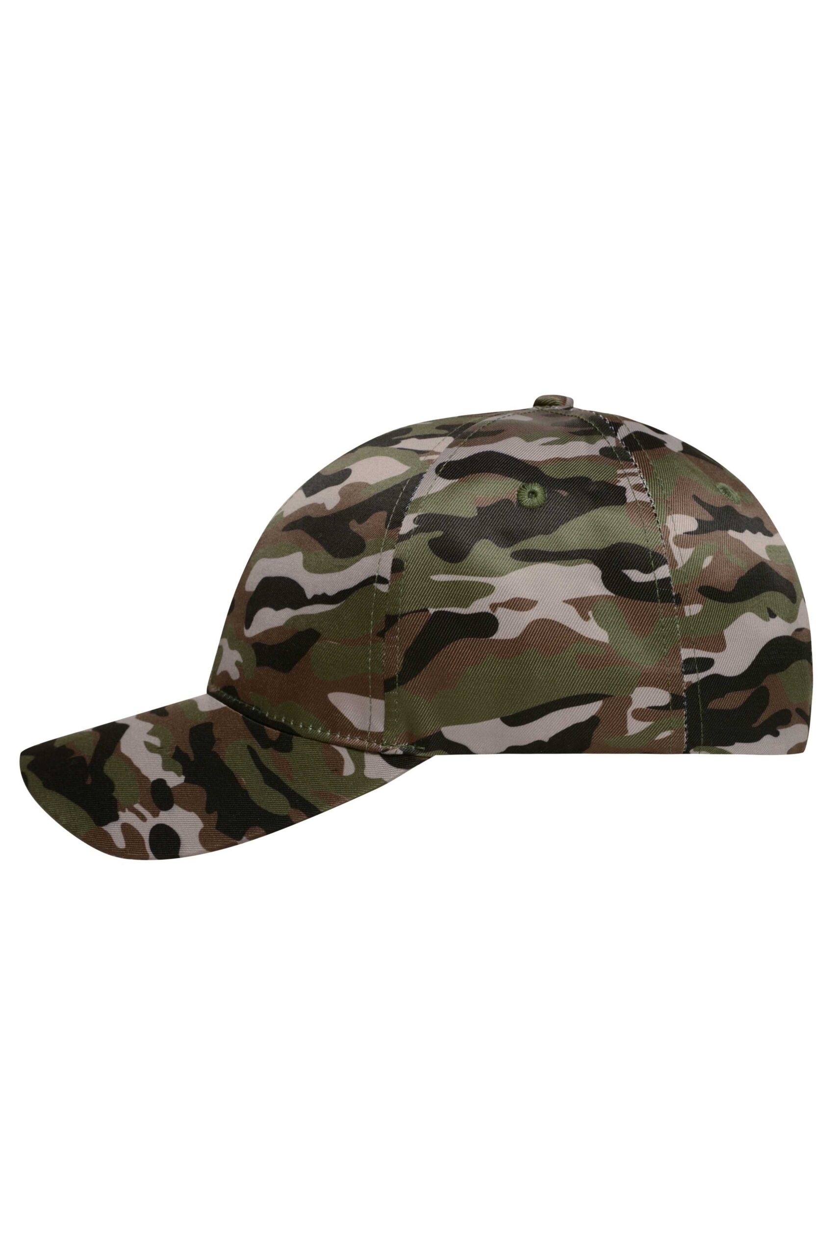 Daiber 6 Panel Camouflage Cap bedrukken - Afbeelding 3