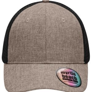 Daiber 6 Panel Mesh Cap Melange bedrukken