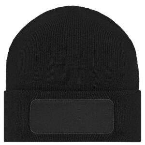 Daiber Knitted Beanie with Patch (10cm x 5cm) bedrukken