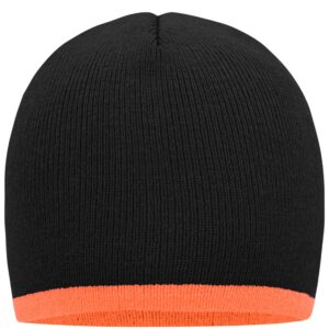 Daiber Beanie with Contrasting Border bedrukken