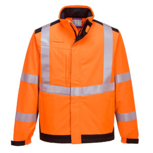 Portwest Modaflame multinormen Arc Softshell Jack bedrukken