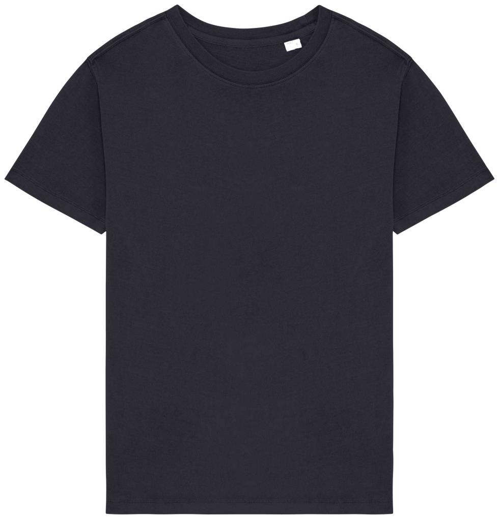 Native Spirit Ecologisch verwassen T-shirt ronde hals korte mouwen bedrukken