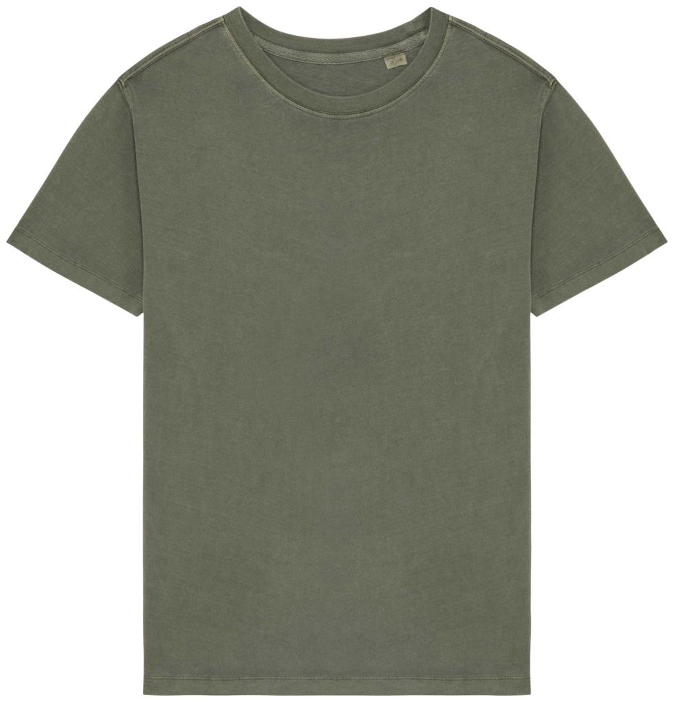 Native Spirit Ecologisch verwassen T-shirt ronde hals korte mouwen bedrukken - Afbeelding 3