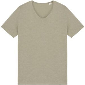 Native Spirit Ecologisch slub heren-T-shirt onafgewerkte randen bedrukken