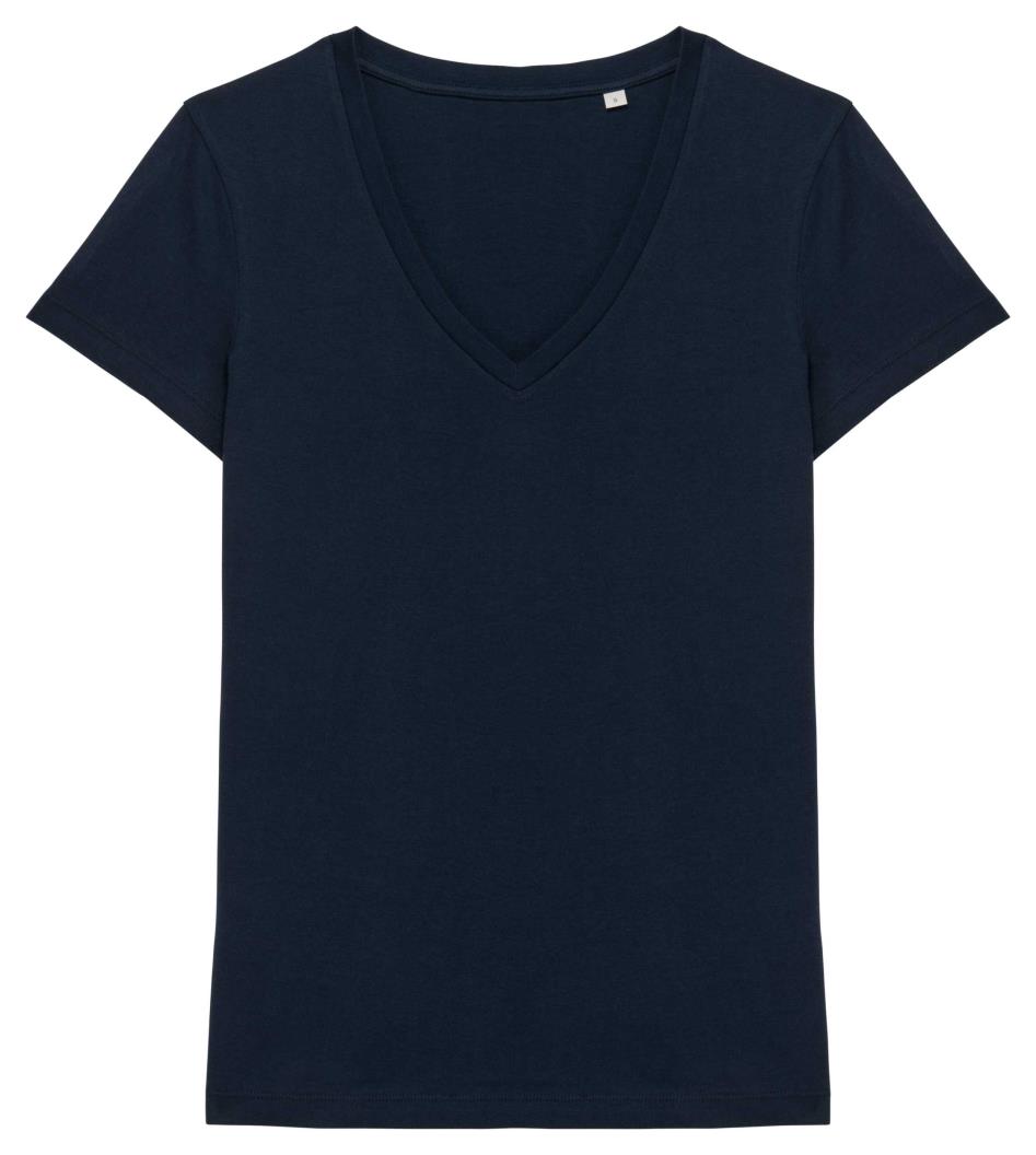 Native Spirit Ecologisch dames-T-shirt met V-hals bedrukken - Afbeelding 4
