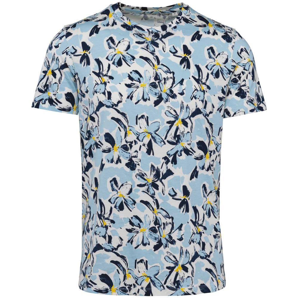Native Spirit Ecologisch heren-T-shirt met tropische print bedrukken