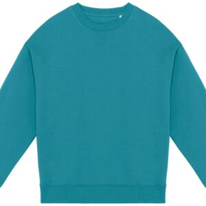 Native Spirit Ecologische oversized uniseks sweater met ronde hals bedrukken