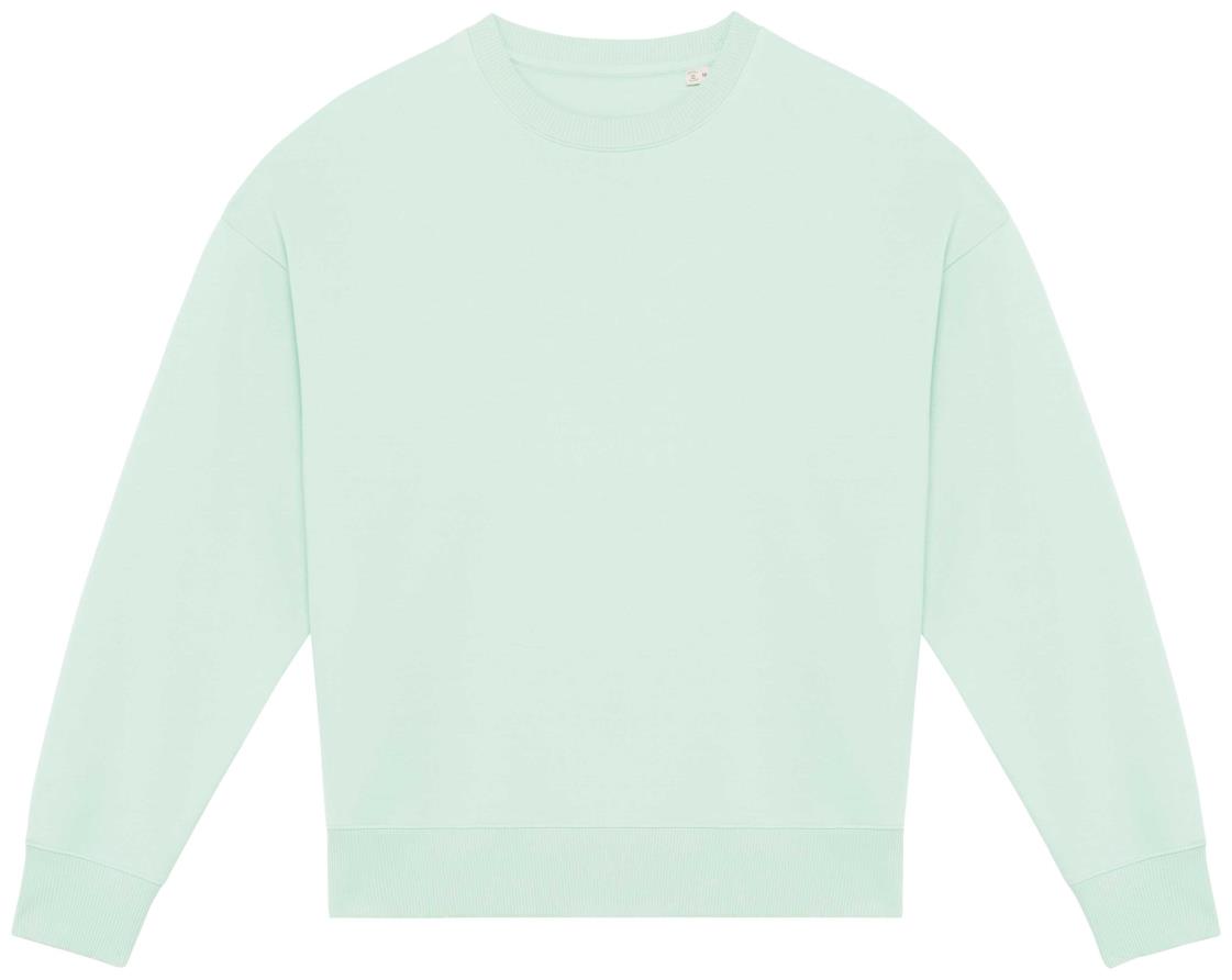 Native Spirit Ecologische oversized uniseks sweater met ronde hals bedrukken - Afbeelding 4