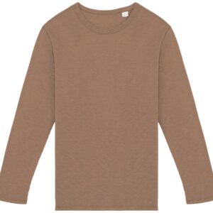 Native Spirit Ecologische en verwassen uniseks sweater met ronde hals French Terry bedrukken